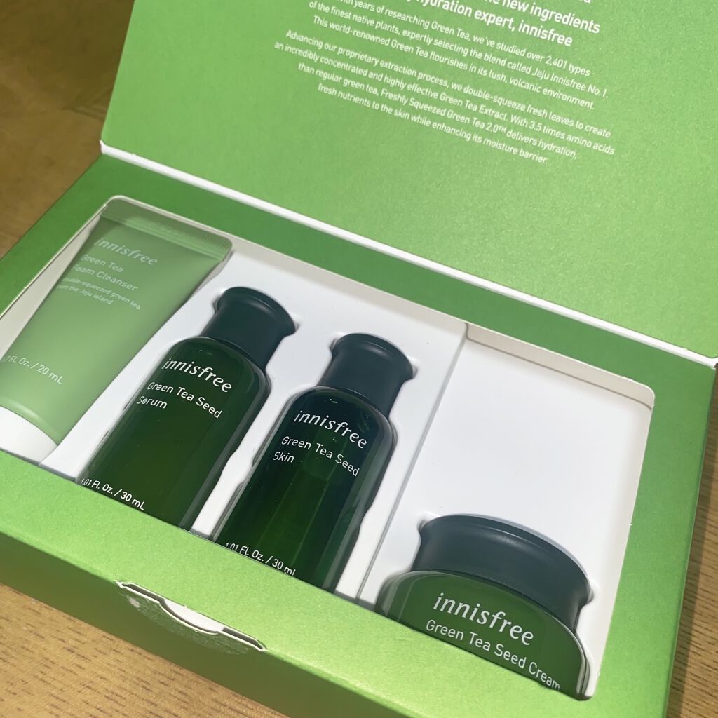 グリーンティーシード セラム/innisfree/美容液を使ったクチコミ（1枚目）