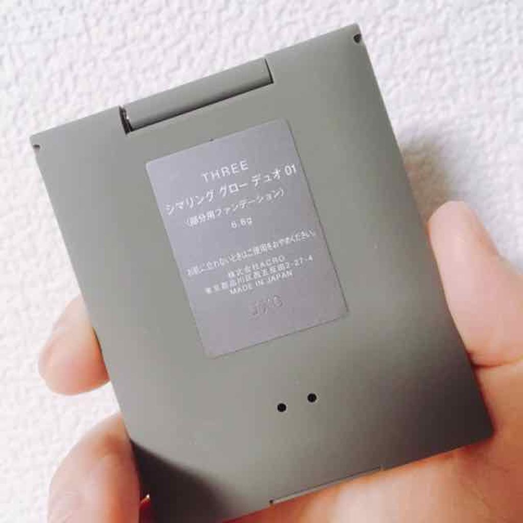 THREE シマリング グロー デュオ/THREE/クリームハイライトを使ったクチコミ(3枚目)