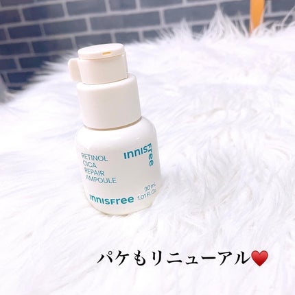 レチノール シカ リペア セラム/innisfree/美容液を使ったクチコミ(4枚目)