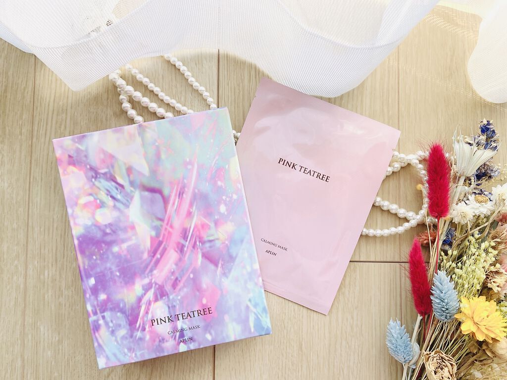 ピンクティーツリーマスクパック/APLIN/シートマスク・パックを使ったクチコミ（2枚目）