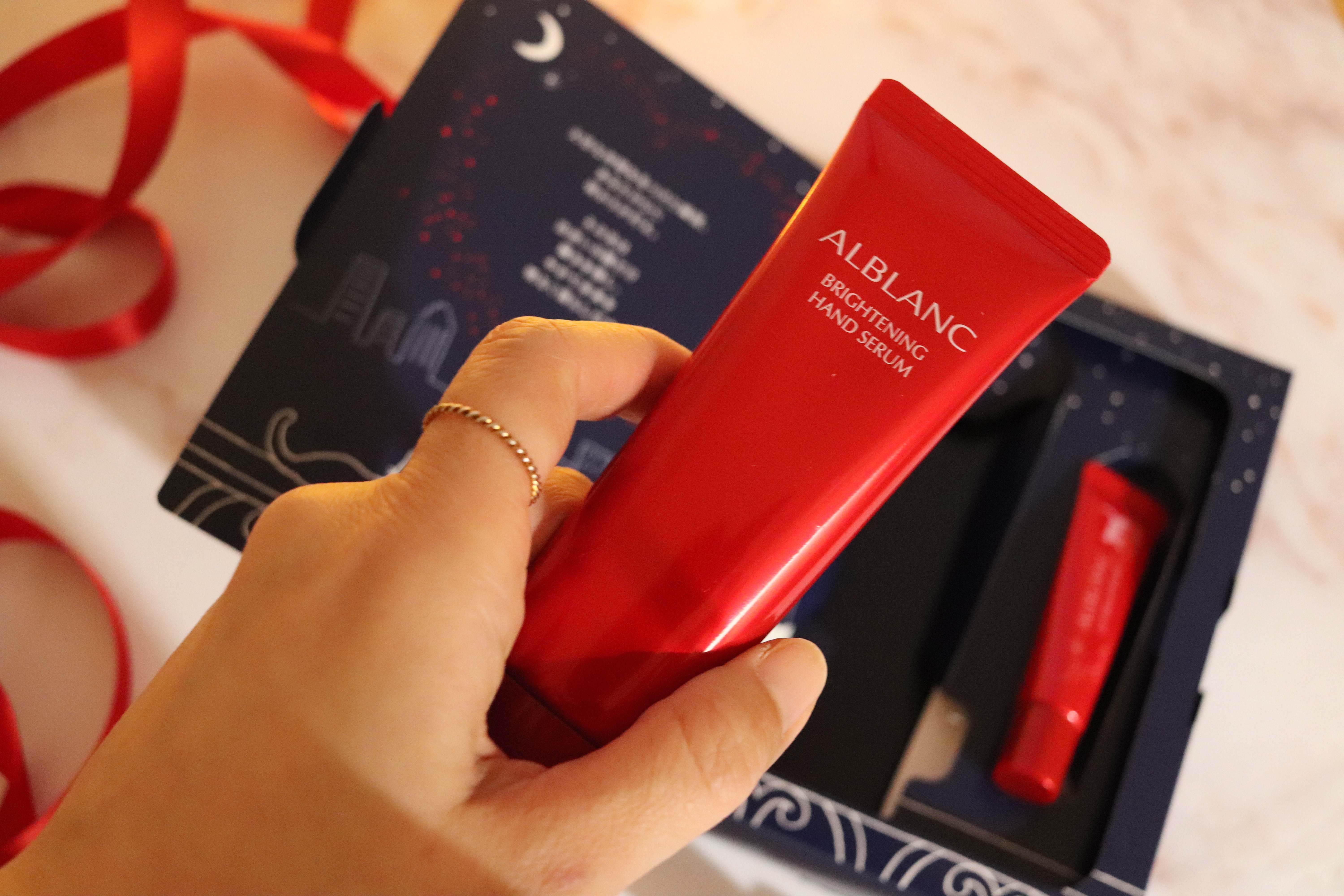 ハンド&リップ セラム セット/ALBLANC/その他キットセットを使ったクチコミ（3枚目）