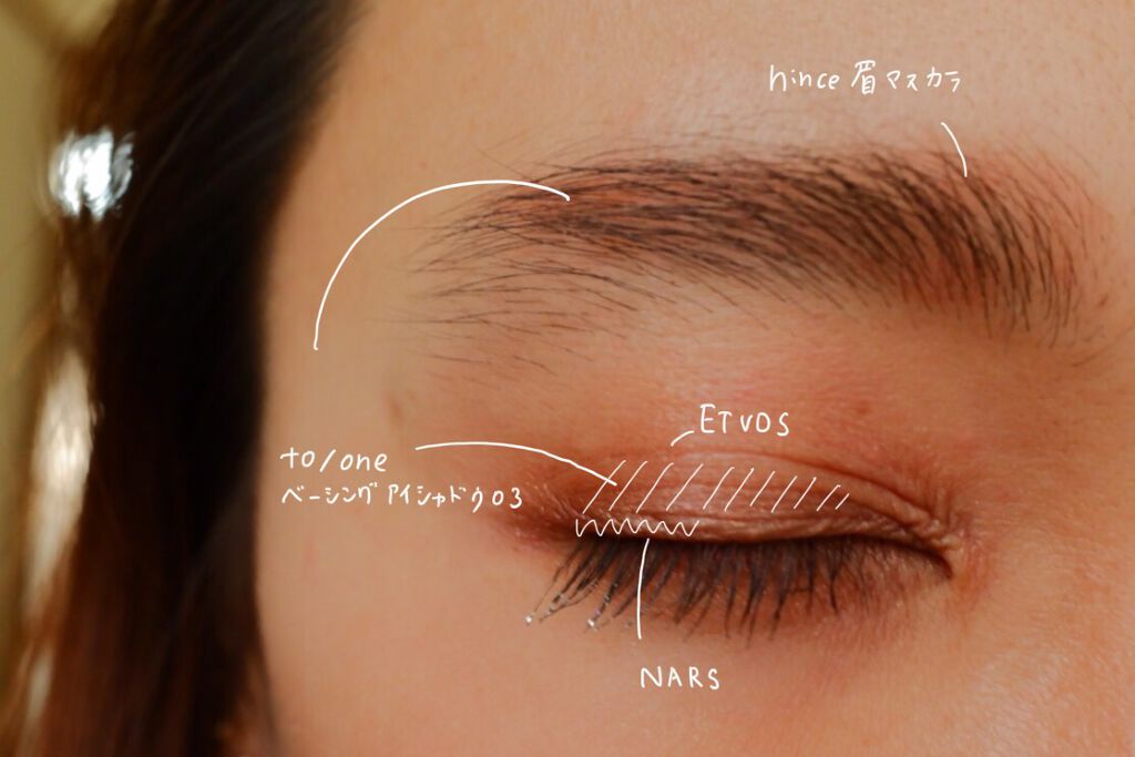 ミネラルアイバーム ジンジャーゴールド/エトヴォス/ジェル・クリームアイシャドウを使ったクチコミ（1枚目）