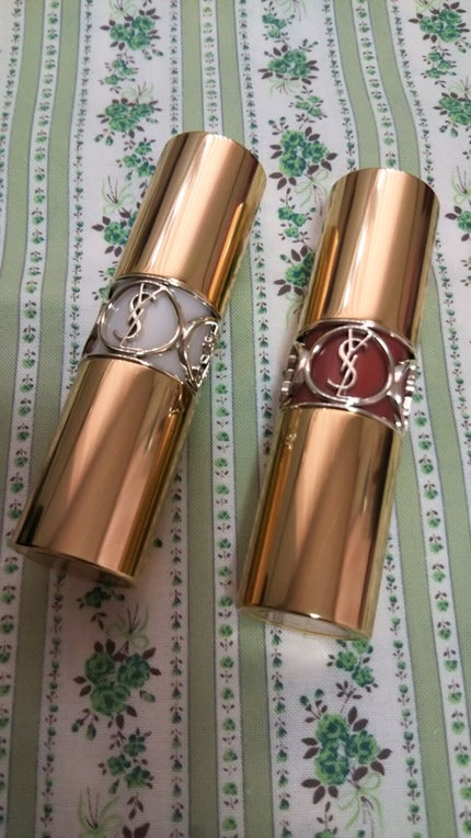 ルージュ ヴォリュプテ シャイン/YVES SAINT LAURENT BEAUTE/口紅を使ったクチコミ(1枚目)