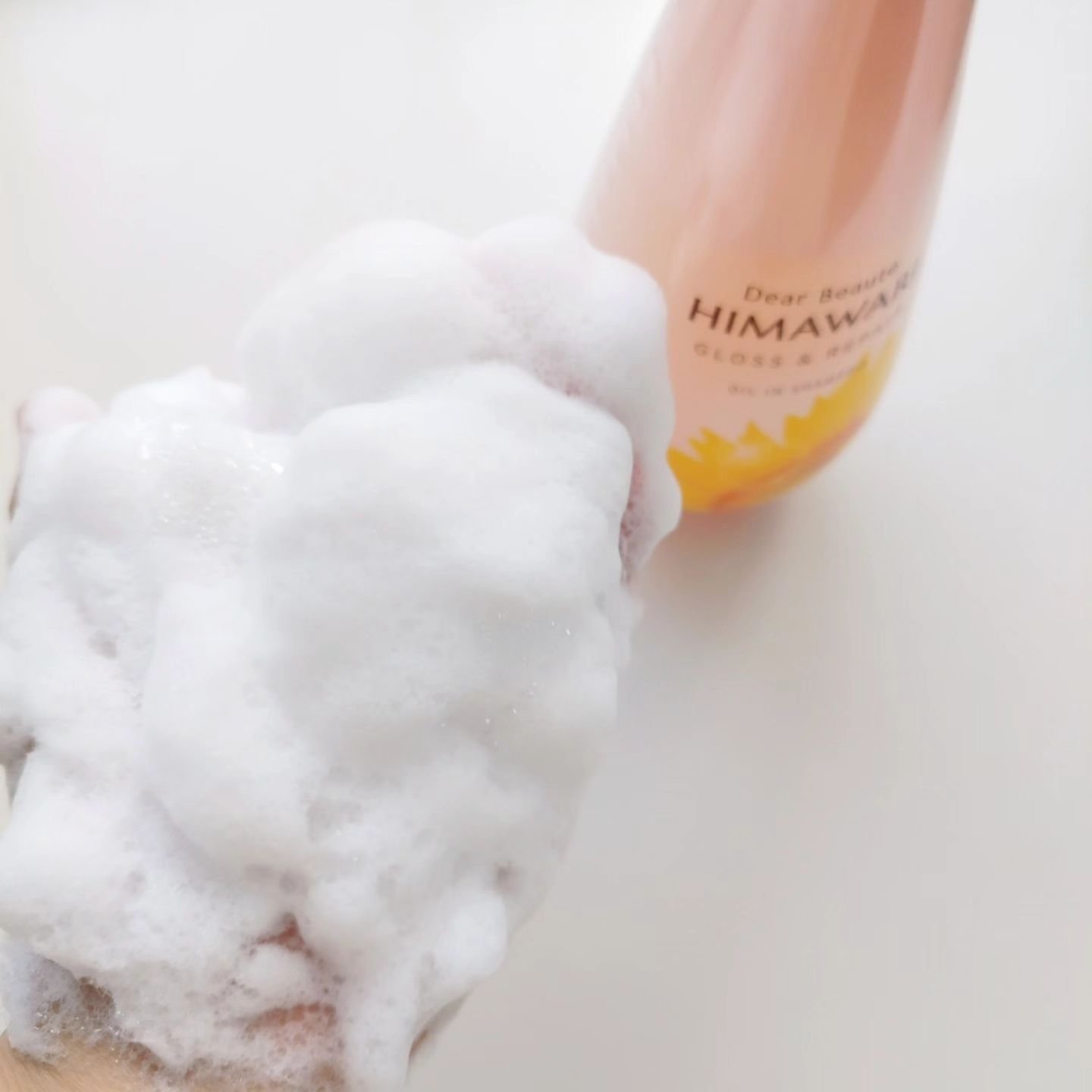 オイルインシャンプー／オイルインコンディショナー (グロス＆リペア)/ディアボーテ/市販シャンプーを使ったクチコミ（3枚目）