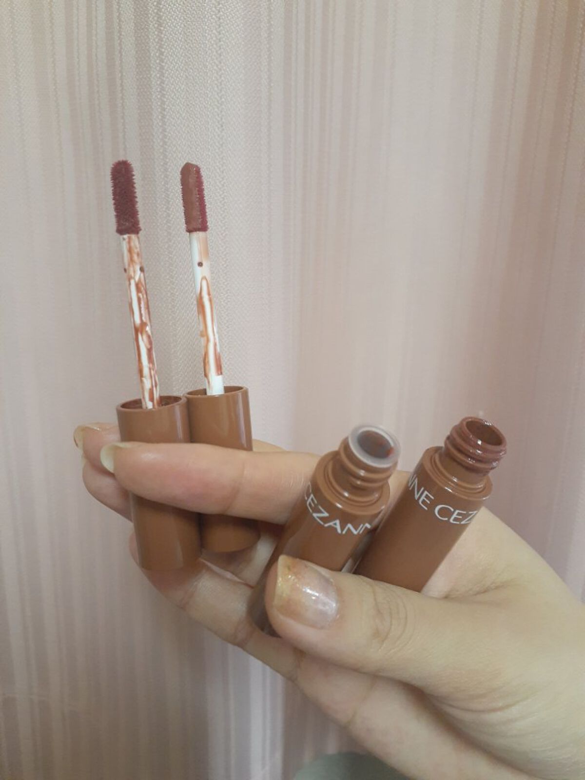 ウォータリーティントリップ/CEZANNE/リップティントを使ったクチコミ(2枚目)