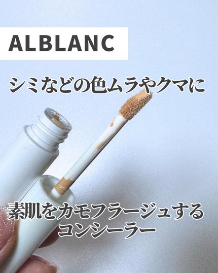 クラリティブラン カモフラチップ/ALBLANC/リキッドコンシーラーを使ったクチコミ(1枚目)