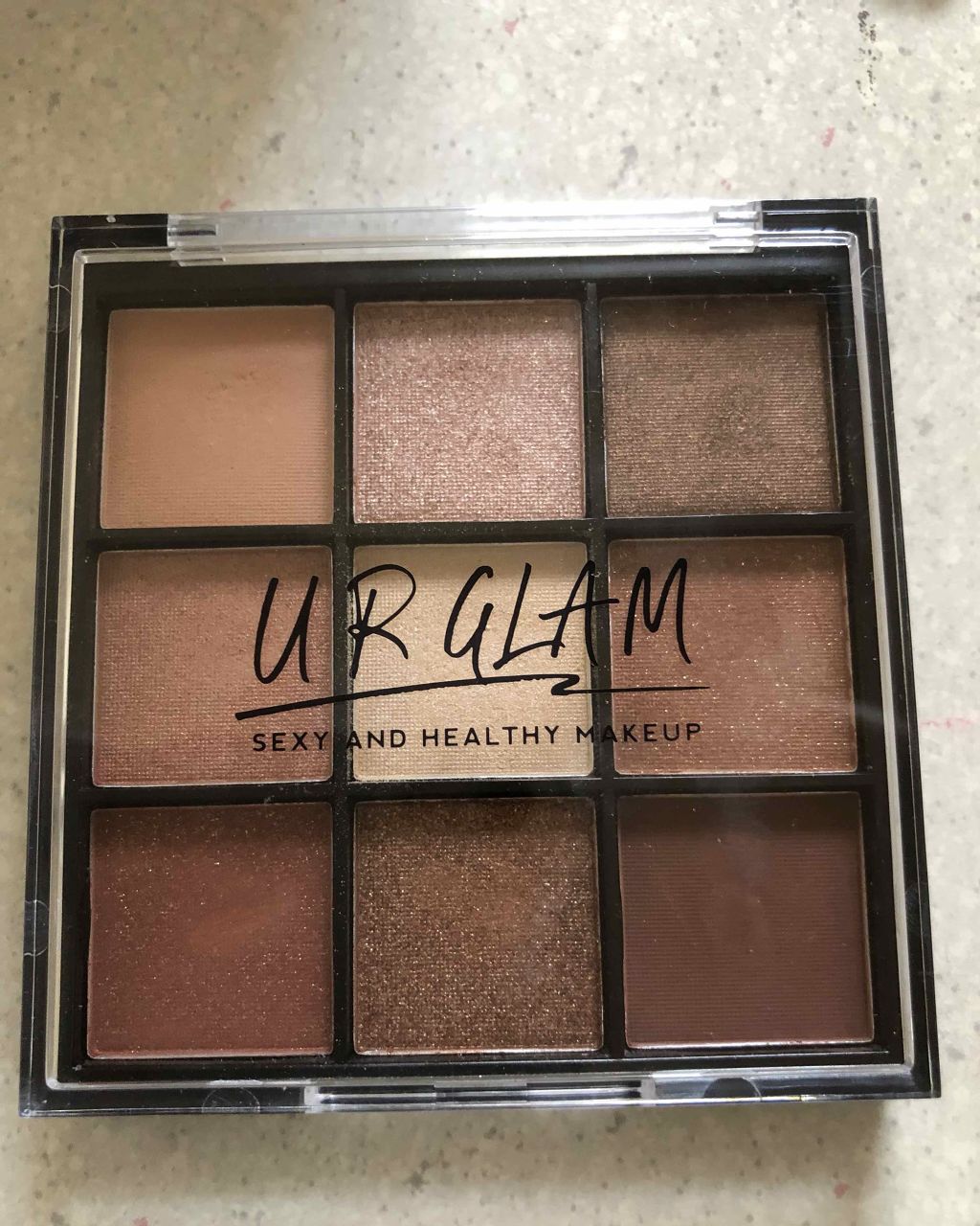 UR GLAM BLOOMING EYE COLOR PALETTE/U R GLAM/アイシャドウパレットを使ったクチコミ(1枚目)