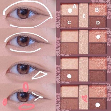 パーフェクトスタイリストアイズ/キャンメイク/アイシャドウパレットを使ったクチコミ(3枚目)