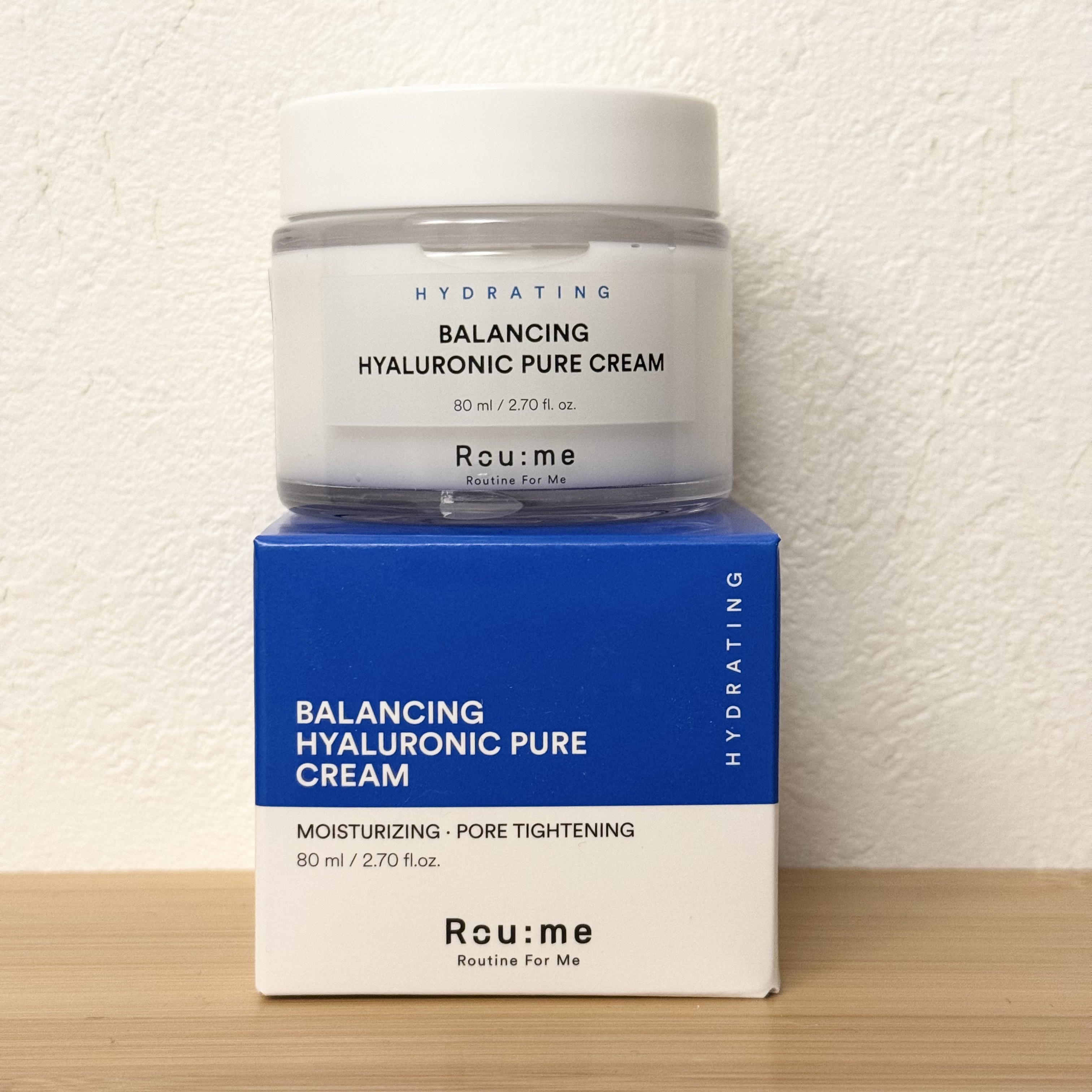 バランシング ヒアルロニック ピュア クリーム/Roume/フェイスクリームを使ったクチコミ（1枚目）