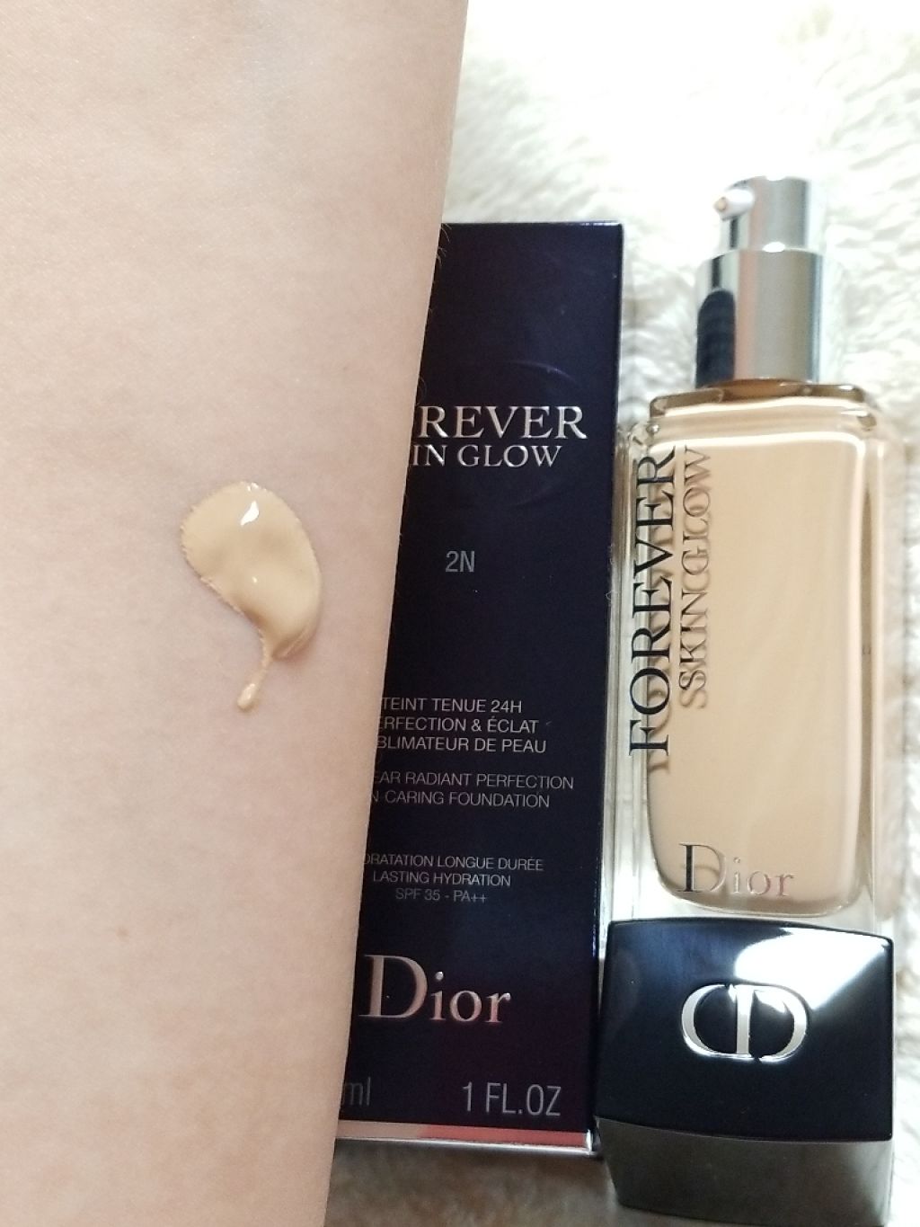 【旧】ディオールスキン フォーエヴァー フルイド グロウ/Dior/リキッドファンデーションを使ったクチコミ(2枚目)
