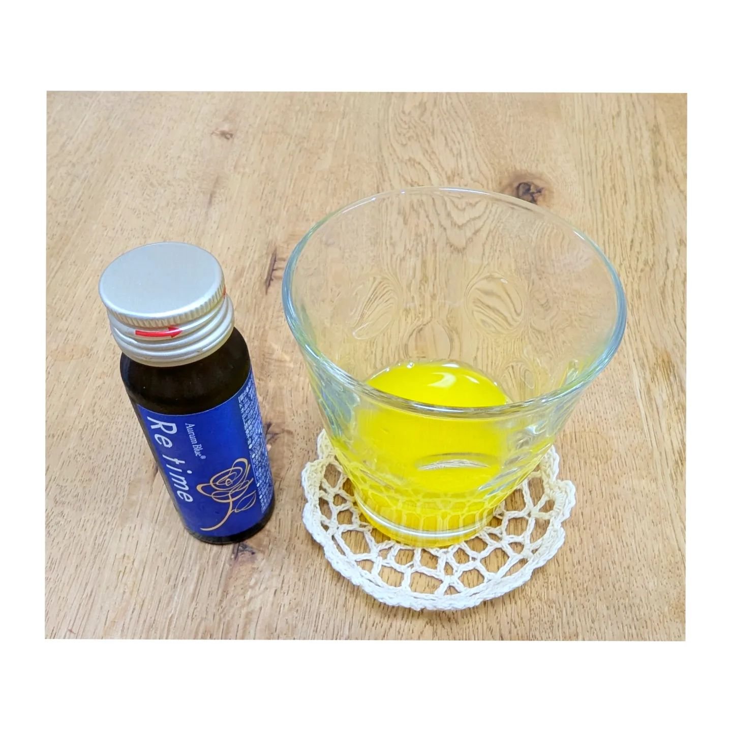 Re time ブルーローズドリンク/オーラムブルー/美容ドリンクを使ったクチコミ（3枚目）