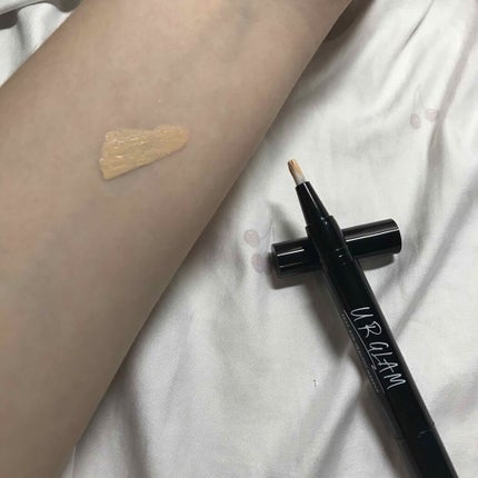 UR GLAM COVER&HIGHLIGHT CONCEALER/U R GLAM/リキッドコンシーラーを使ったクチコミ(4枚目)