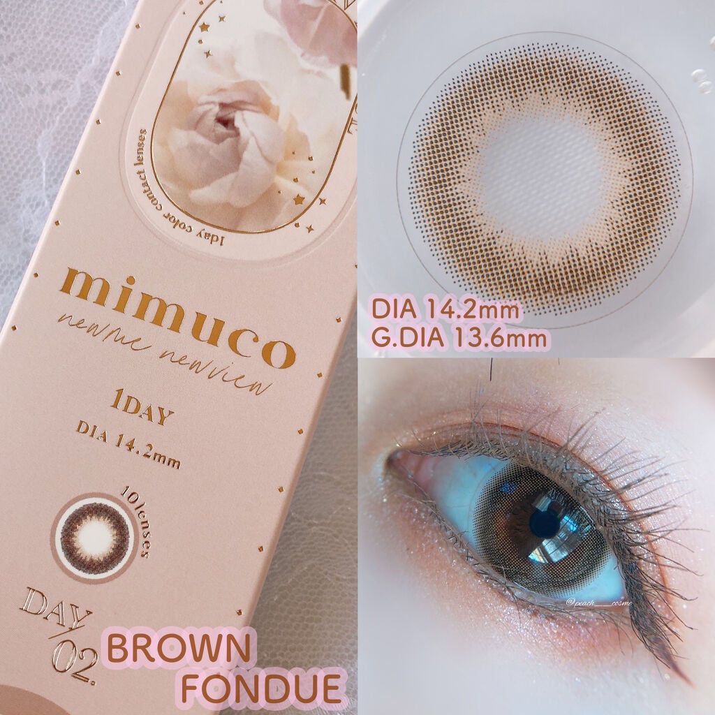 mimuco 1day/mimuco/ワンデー(1DAY)カラコンを使ったクチコミ(4枚目)