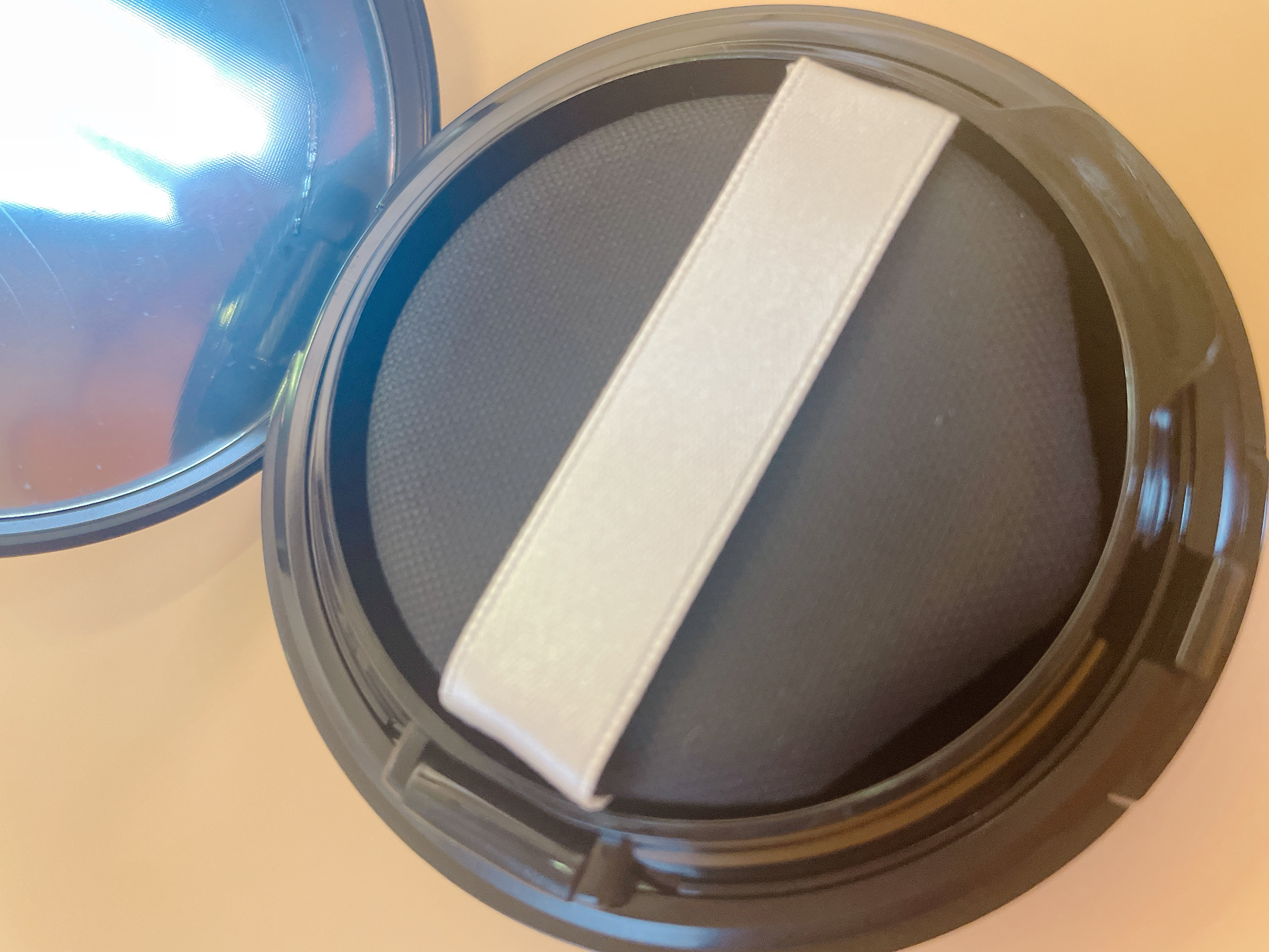 ドラマティックエッセンスクッション グロウ/マキアージュ/クッションファンデーションを使ったクチコミ（3枚目）