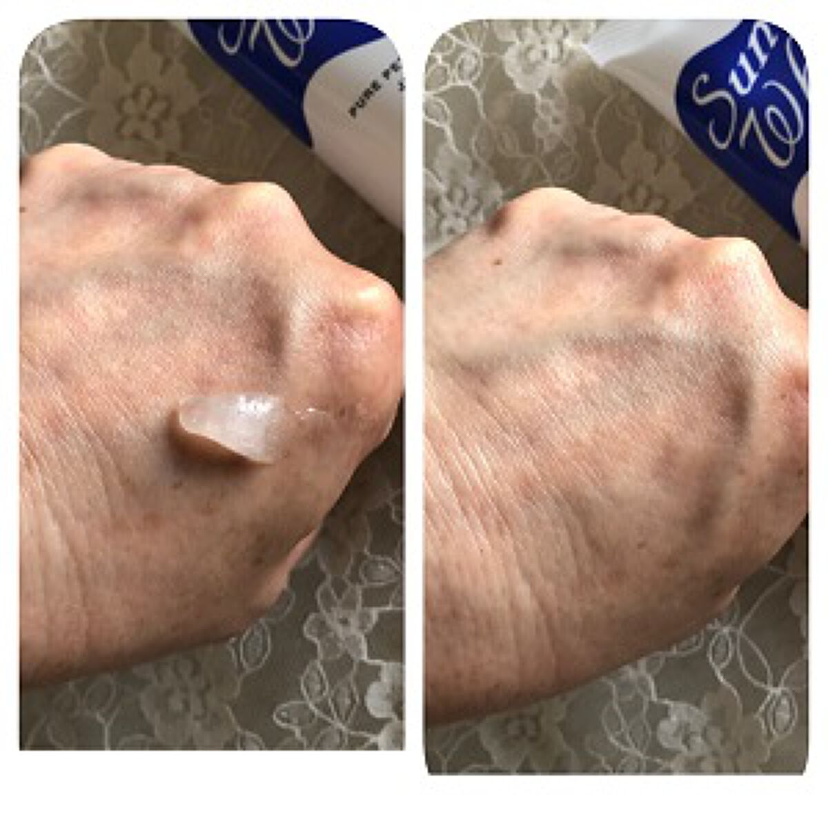 サンホワイトP-1/サンホワイト/ボディクリームを使ったクチコミ（1枚目）