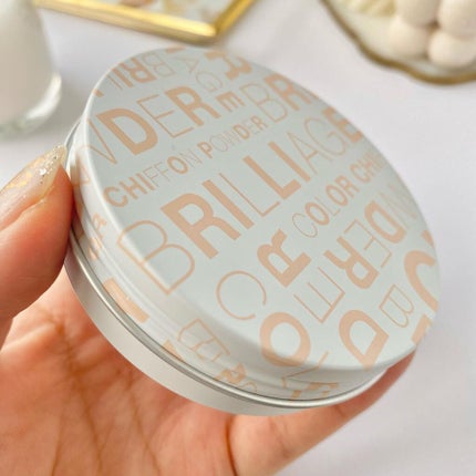 カラーシフォンパウダー/ブリリアージュ/プレストパウダーを使ったクチコミ(4枚目)