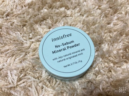 ノーセバム ミネラルパウダー N/innisfree/ルースパウダーを使ったクチコミ(1枚目)