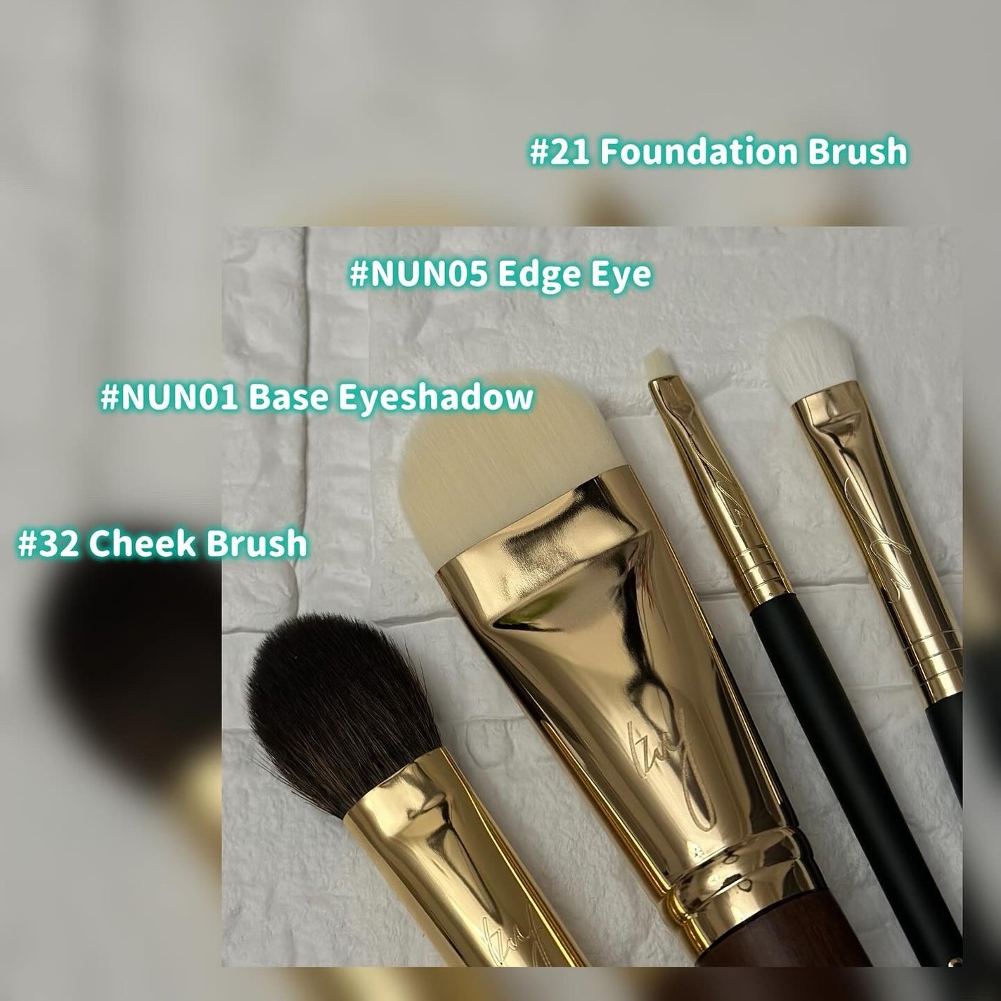 okhee ベースアイシャドウブラシ NUN01/SOOA DOR/メイクブラシを使ったクチコミ(2枚目)