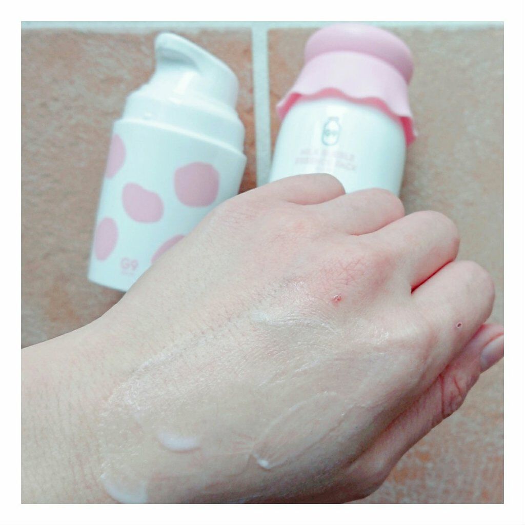 WHITE CREAMY CUSHION(ウユファンデ)/G9SKIN/化粧下地を使ったクチコミ(9枚目)