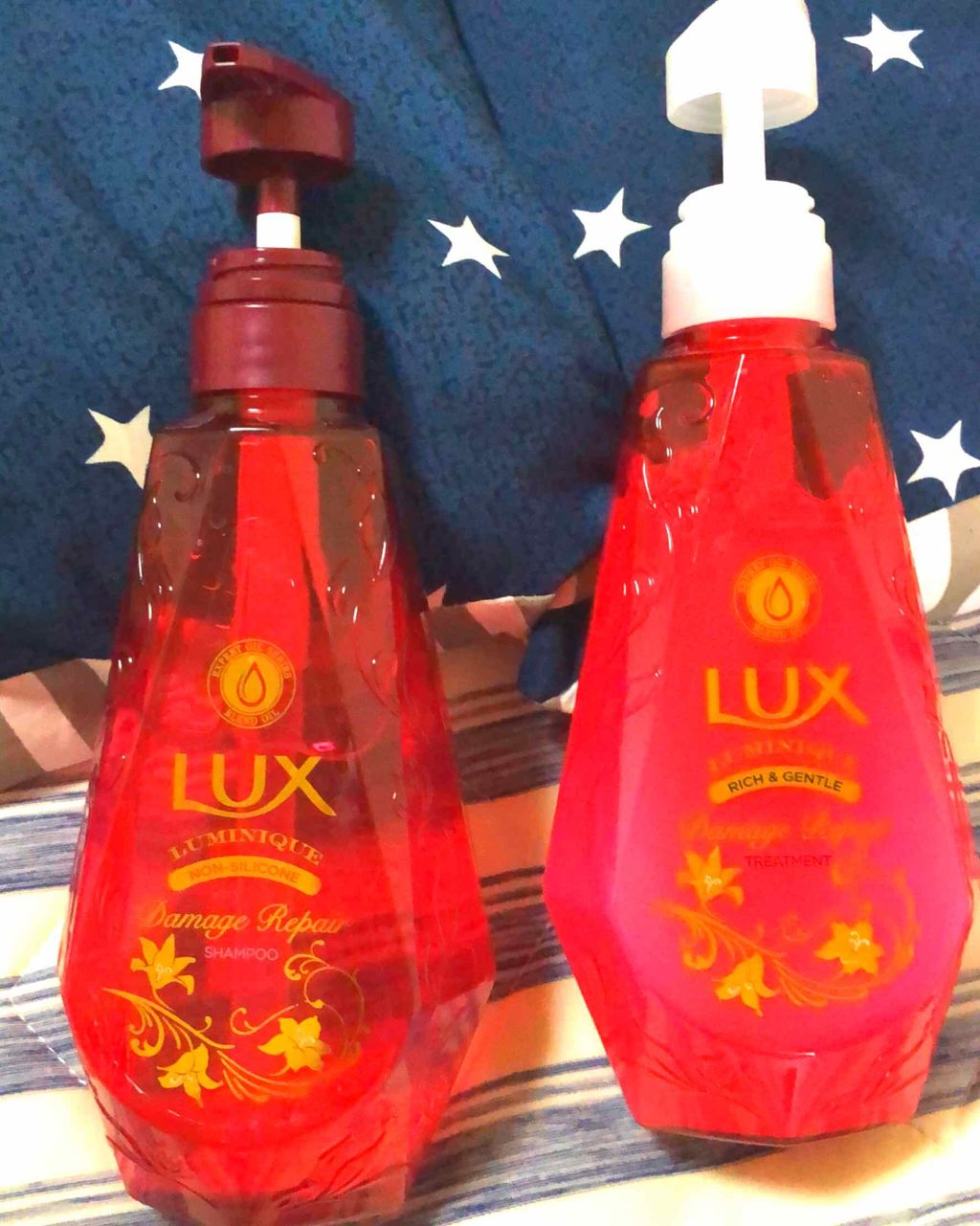 ルミニーク ダメージリペア シャンプー／トリートメント/LUX/市販シャンプーを使ったクチコミ（1枚目）