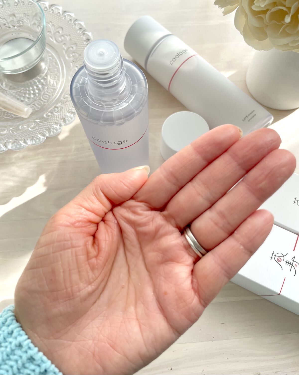 SAKE エッセンス エマルジョン<乳液>/蔵寿-coolage-/乳液を使ったクチコミ（2枚目）