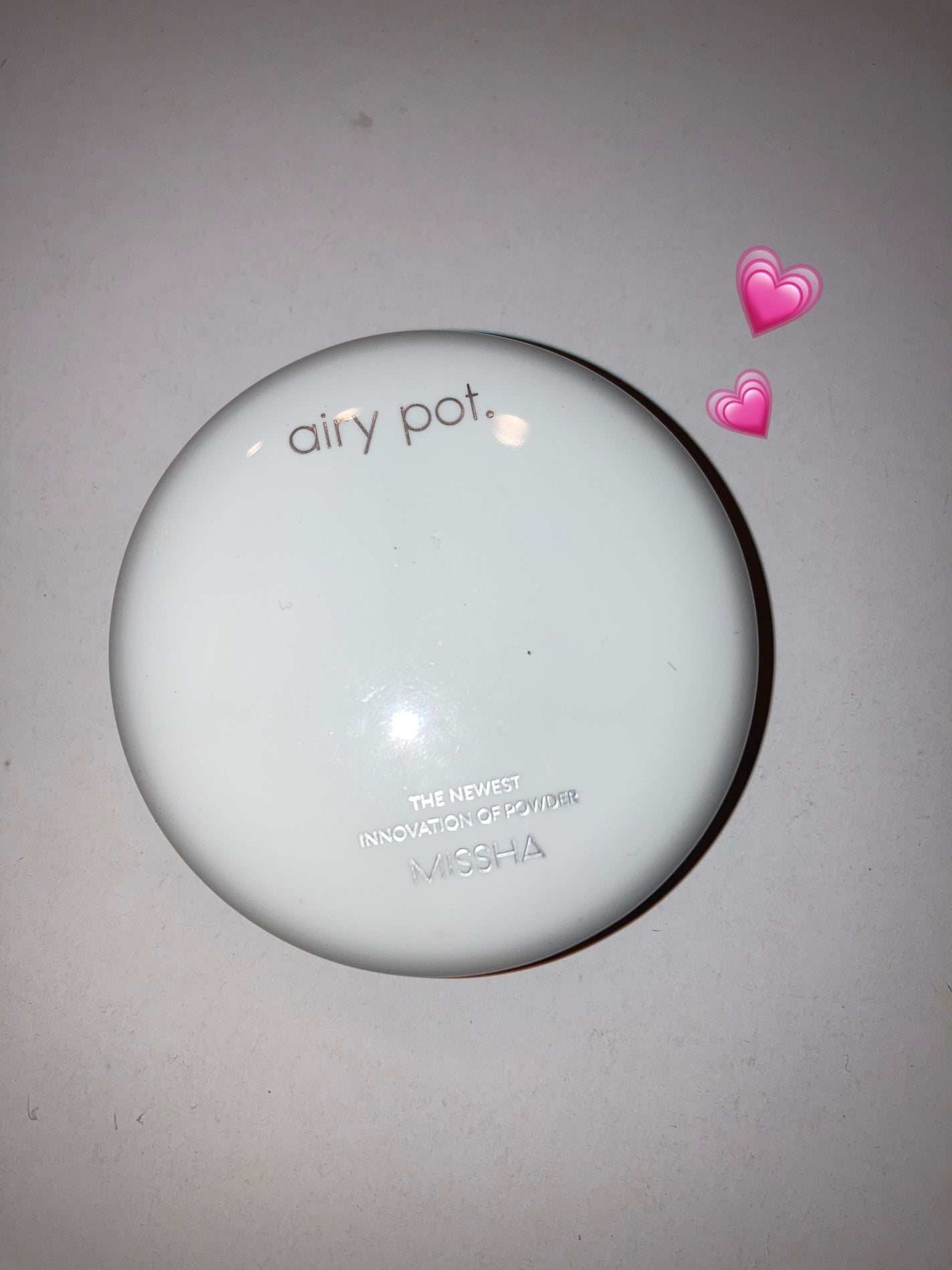 エアリーポット プレストパウダー/MISSHA/プレストパウダーを使ったクチコミ(1枚目)