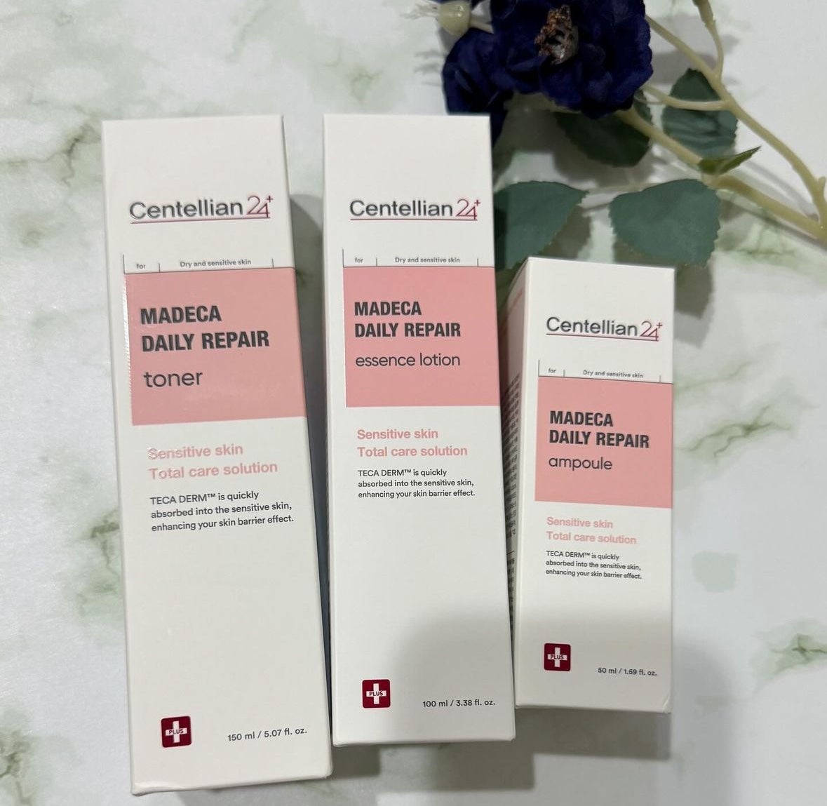マデカデイリーリペアアンプル/センテリアン24/美容液を使ったクチコミ(5枚目)