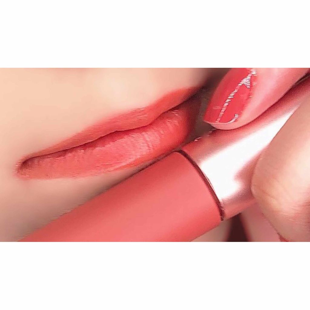 ウォータリーリップティント マット 05 アプリコットブラウン/ミゼルエディ/リップティントを使ったクチコミ（3枚目）