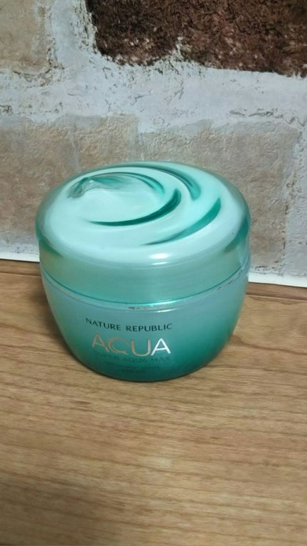 スーパーアクアマックス水分クリーム/ネイチャーリパブリック/フェイスクリームを使ったクチコミ(1枚目)