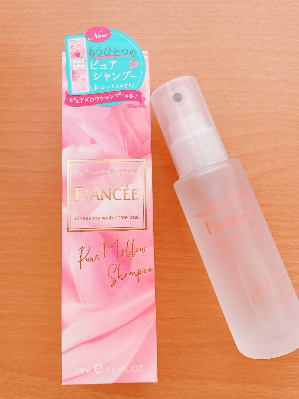 ボディミスト ピュアシャンプーの香り【パッケージリニューアル】/フィアンセ/香水(レディース)を使ったクチコミ(3枚目)