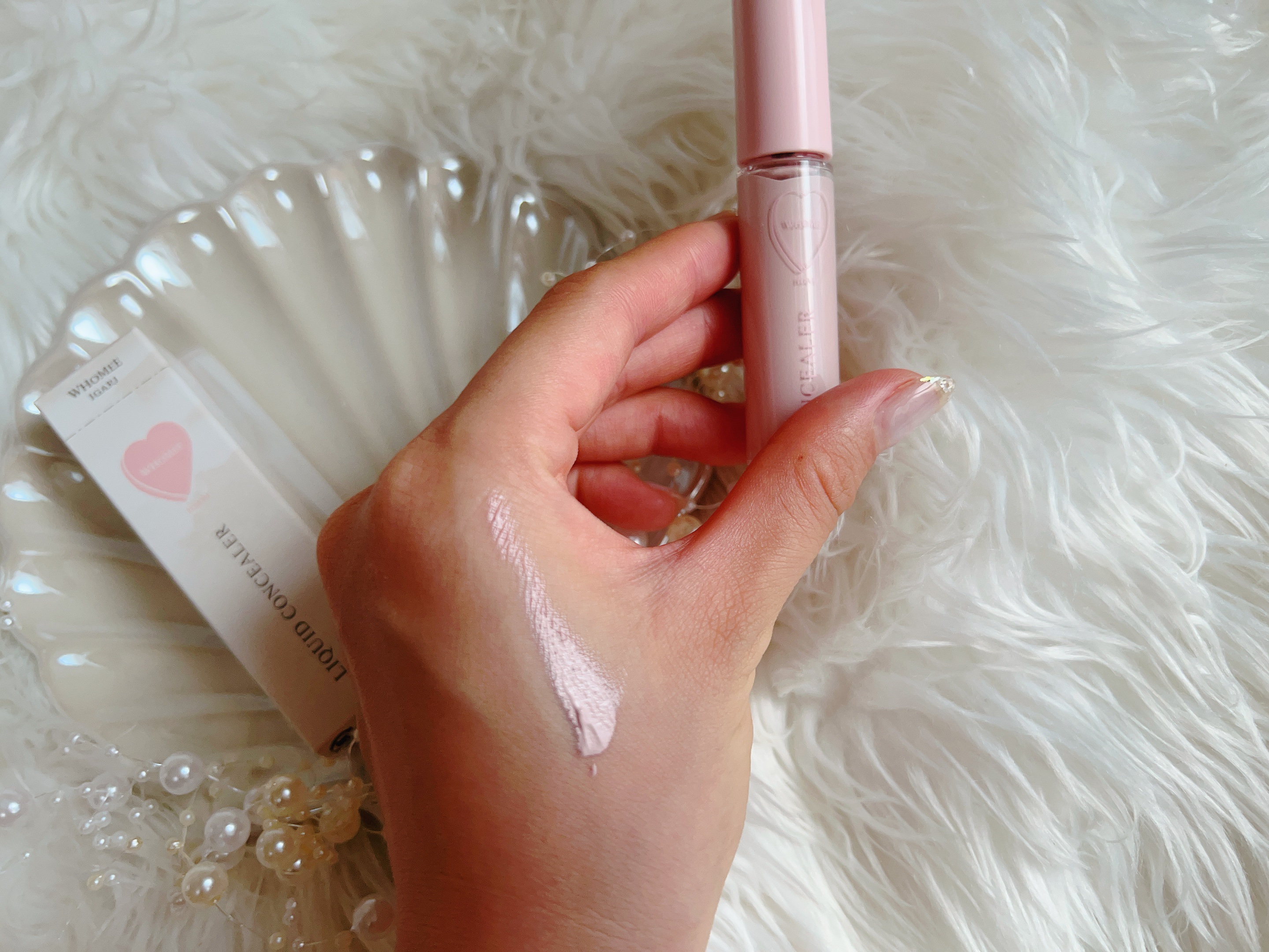 リキッドコンシーラー/WHOMEE/リキッドコンシーラーを使ったクチコミ（2枚目）