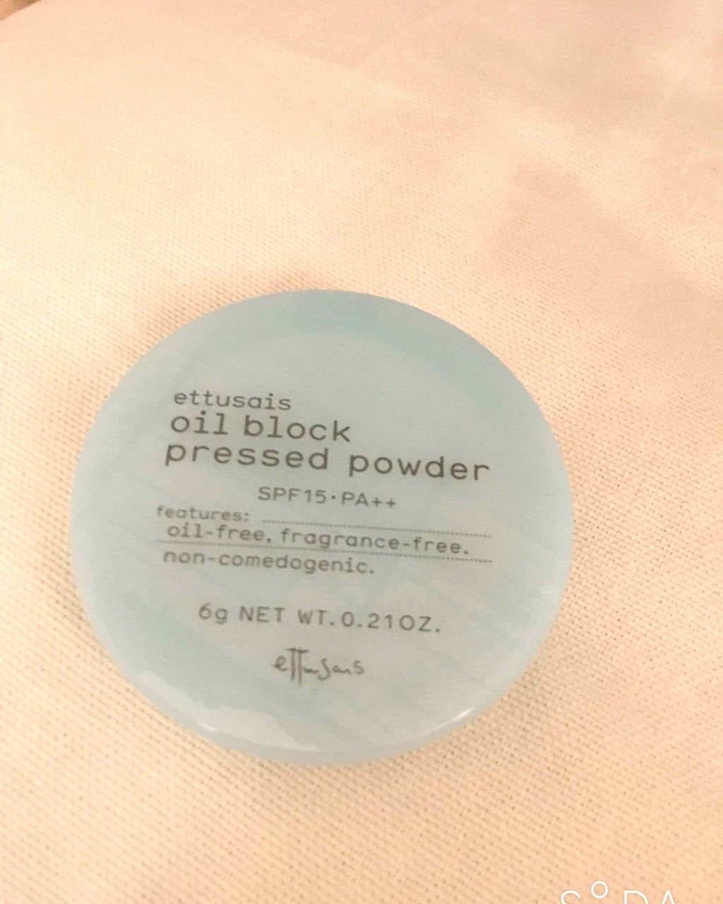 オイルブロック プレストパウダー/ettusais/プレストパウダーを使ったクチコミ(1枚目)