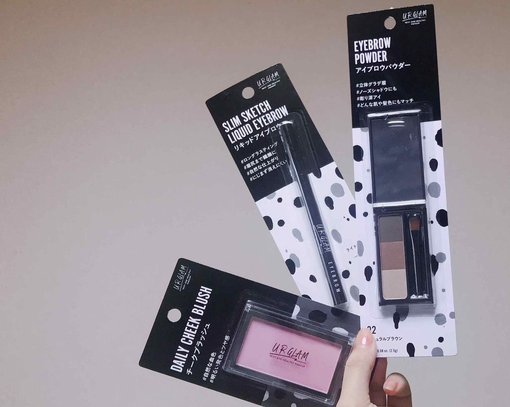 UR GLAM DAILY CHEEK BLUSH/U R GLAM/パウダーチークを使ったクチコミ(3枚目)