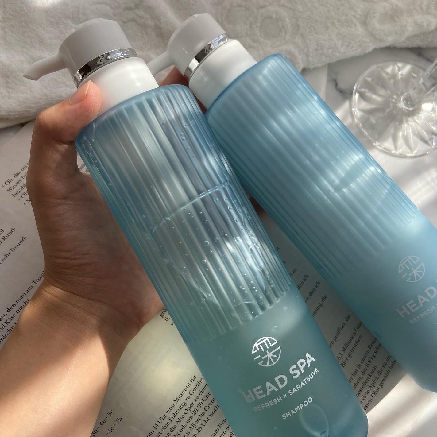 リフレッシュ × さらつや シャンプー/トリートメント/h&s/市販シャンプーを使ったクチコミ(2枚目)