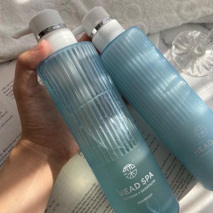 リフレッシュ × さらつや シャンプー/トリートメント/h&s/市販シャンプーを使ったクチコミ(2枚目)