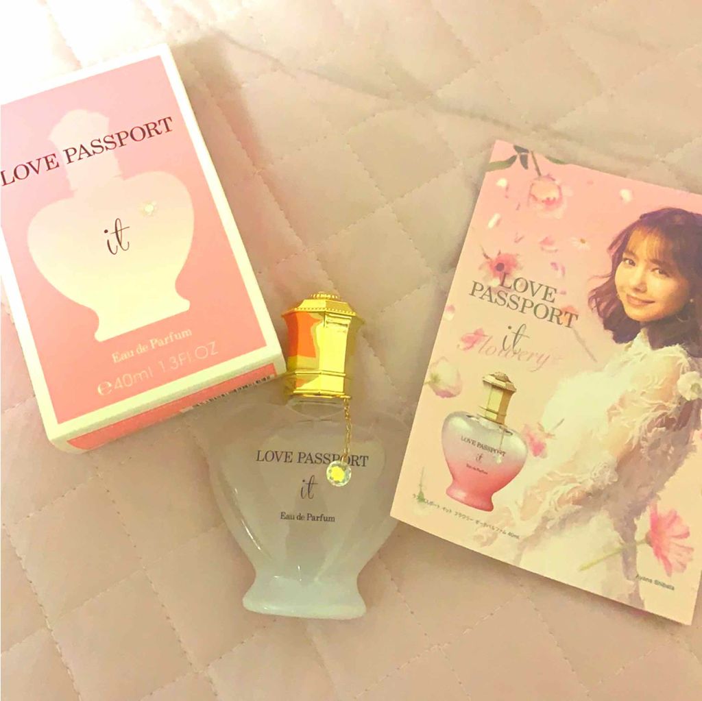 ラブ パスポート イット オードパルファム/ラブパスポート/香水(レディース)を使ったクチコミ（1枚目）