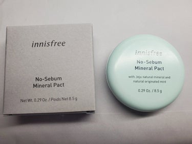 ノーセバム　ミネラルパウダー　N/innisfree/ルースパウダーを使ったクチコミ（1枚目）