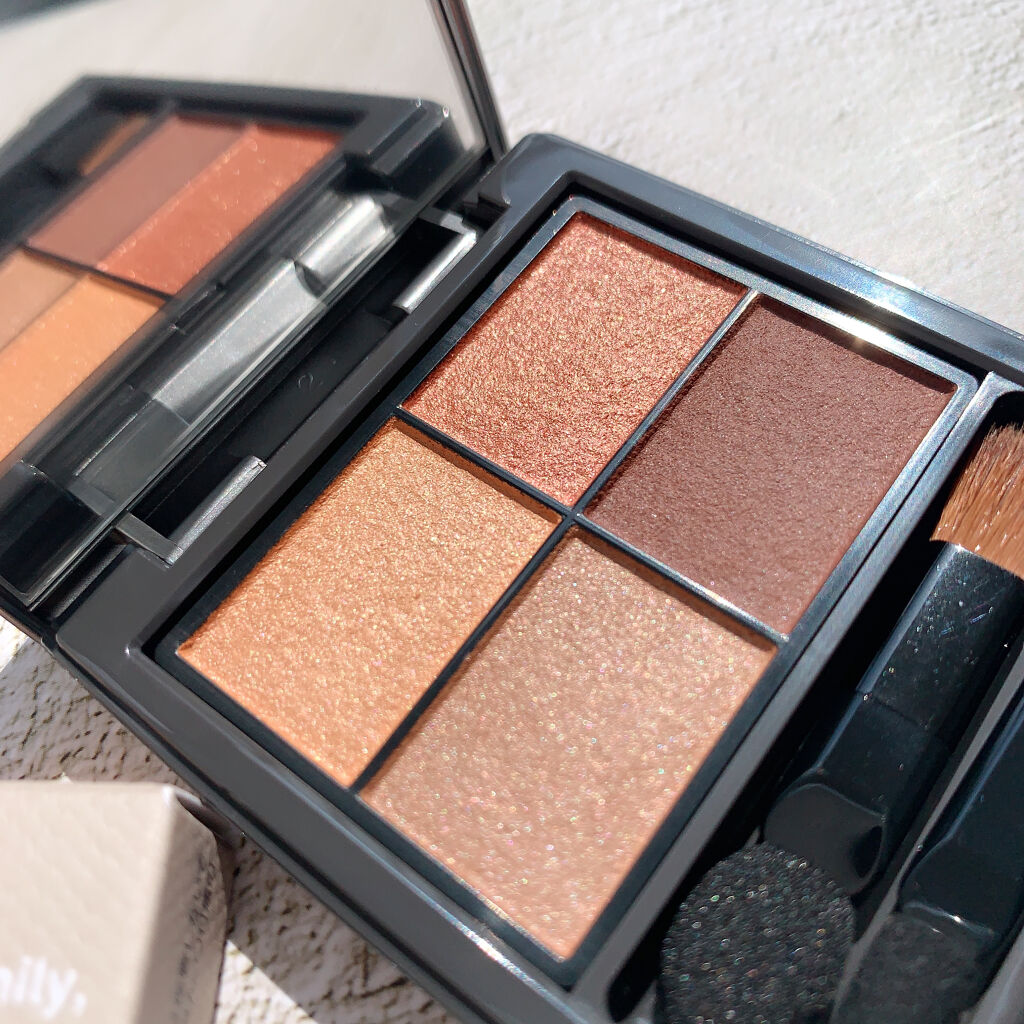 パレットアイシャドウ/＆be/アイシャドウパレットを使ったクチコミ（2枚目）