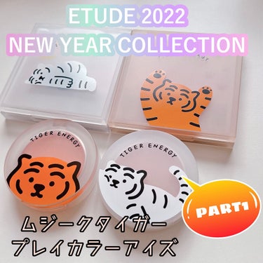 ムジークタイガープレイカラーアイズ/ETUDE/パウダーアイシャドウを使ったクチコミ（1枚目）