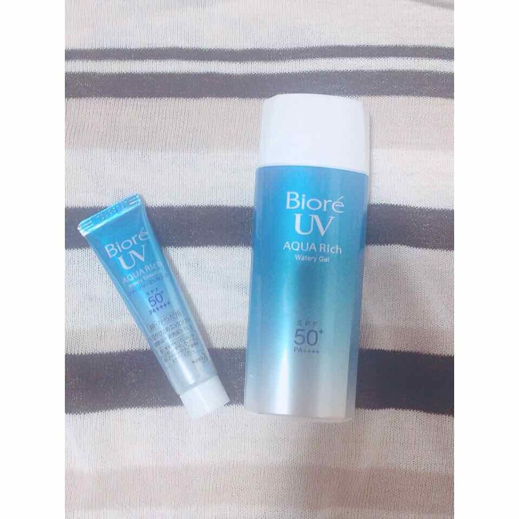 ビオレUV アクアリッチウォータリーエッセンス/ビオレ/日焼け止め・UVケアを使ったクチコミ(1枚目)