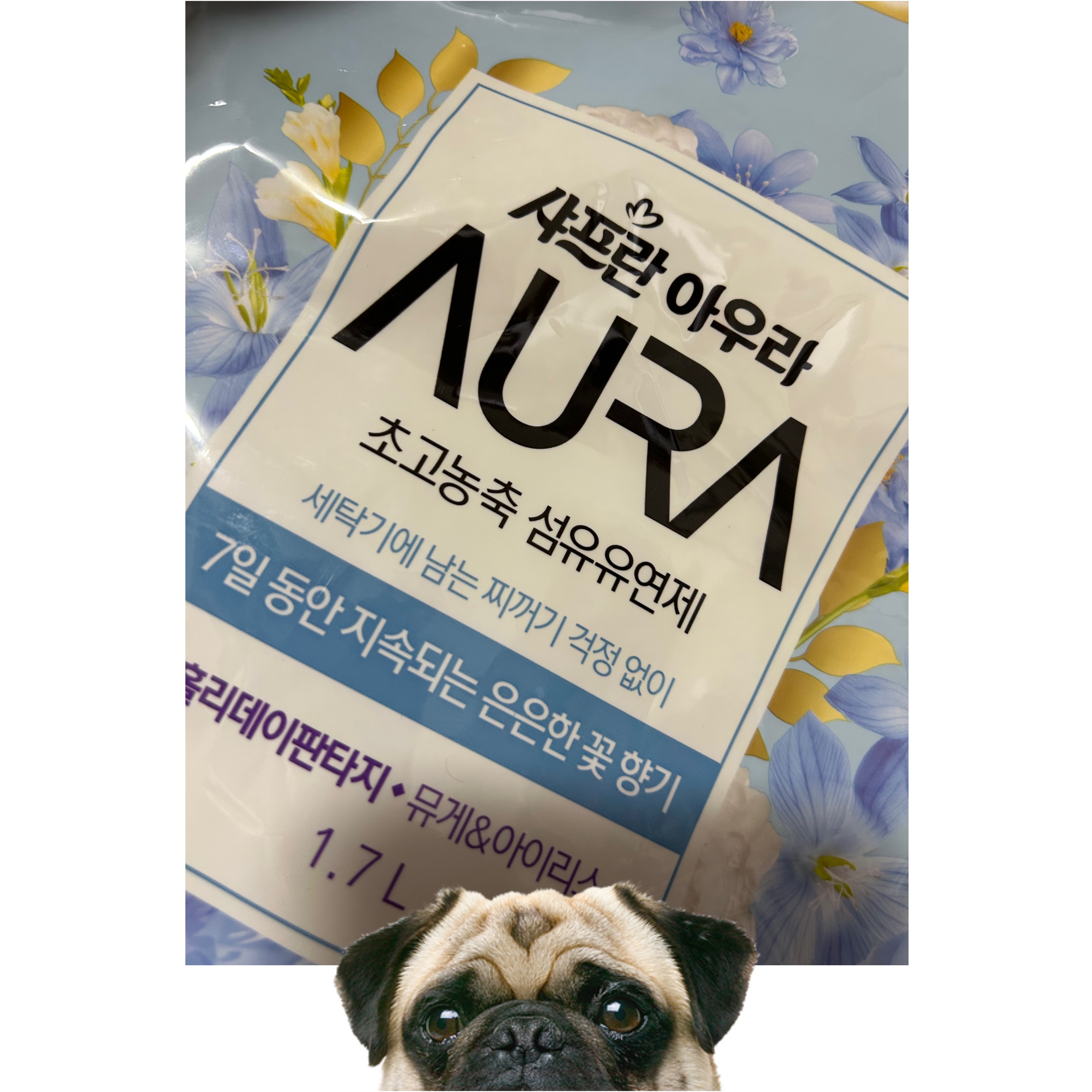 香りサフロン/Aura/柔軟剤を使ったクチコミ（1枚目）