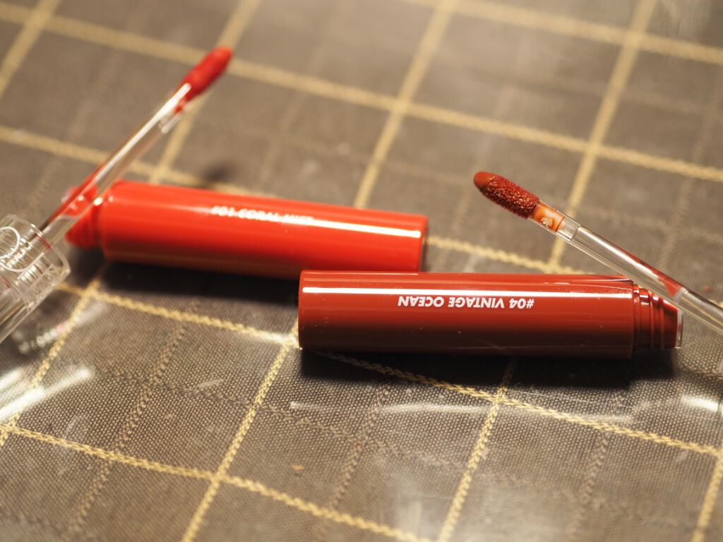 グラスティングウォーターティント/rom&nd/リップティントを使ったクチコミ(2枚目)