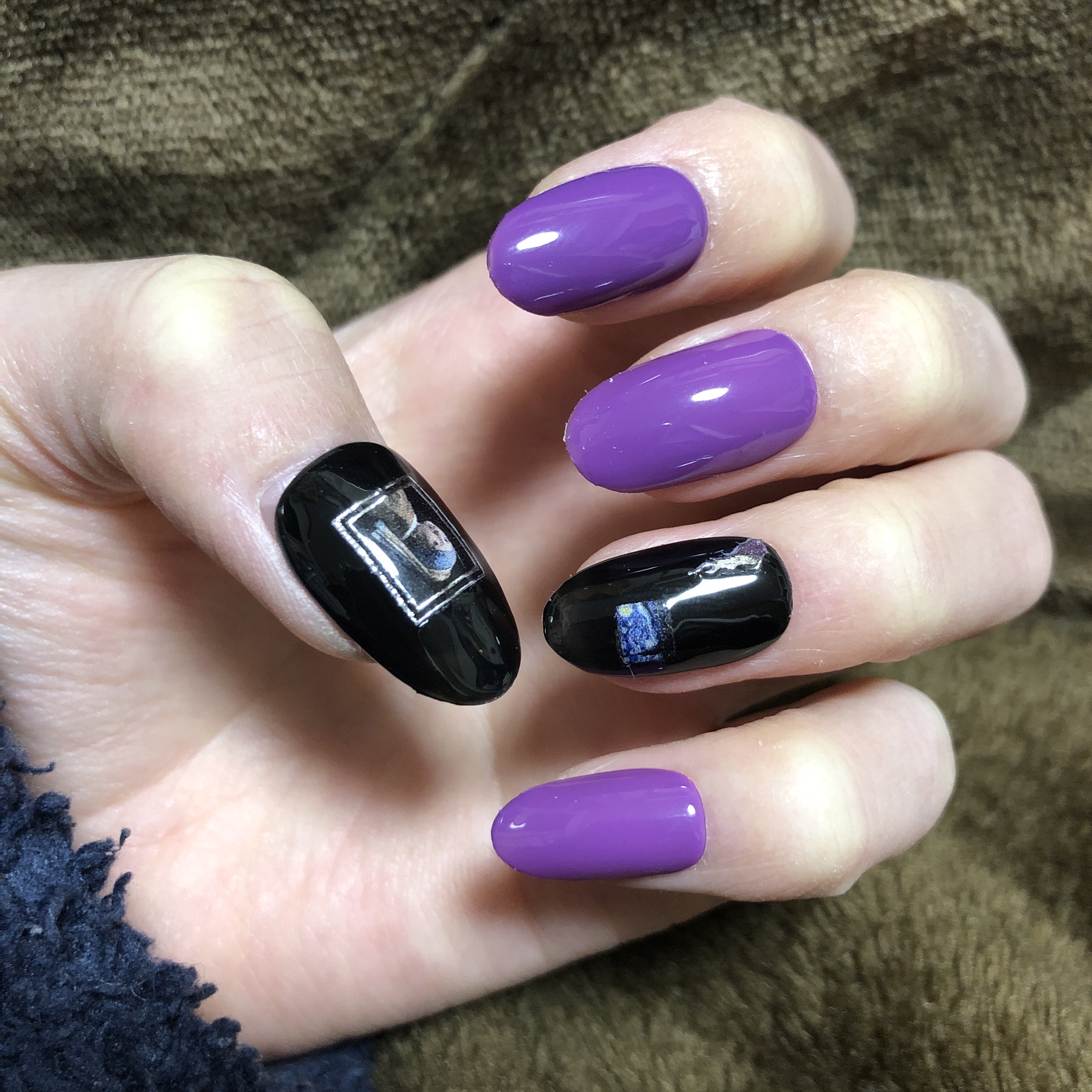 ジェルネイル（ライト対応）/セリア/ジェルネイルを使ったクチコミ（1枚目）