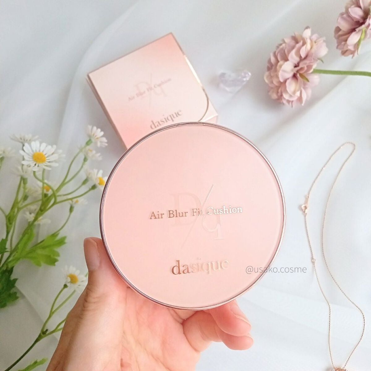 エアーブラーフィットクッション/dasique/クッションファンデーションを使ったクチコミ(3枚目)