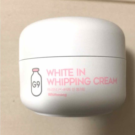 WHITE WHIPPING CREAM(ウユクリーム)/G9SKIN/化粧下地を使ったクチコミ(1枚目)