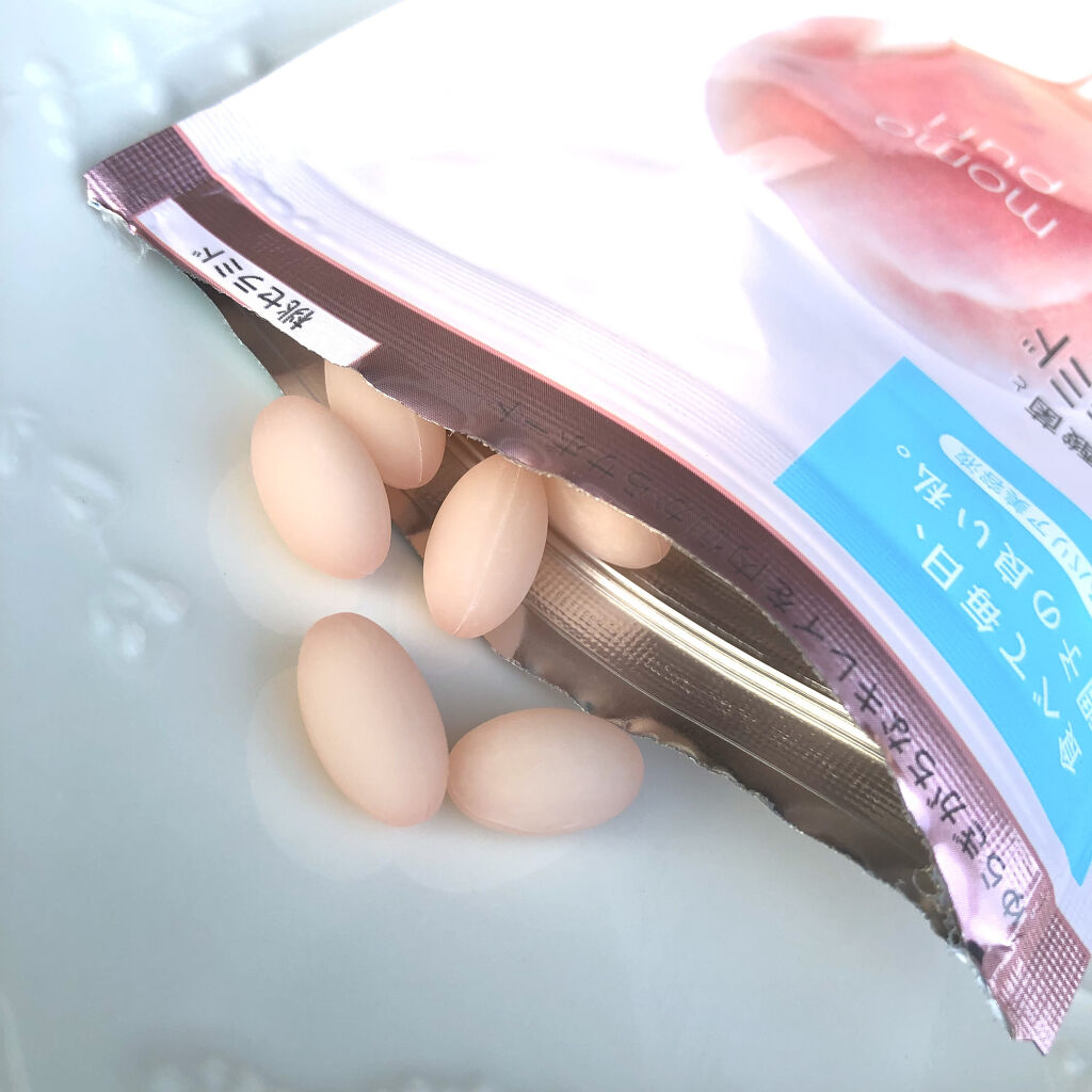 食べる潤い美容液/ももぷり/美容サプリメントを使ったクチコミ（3枚目）