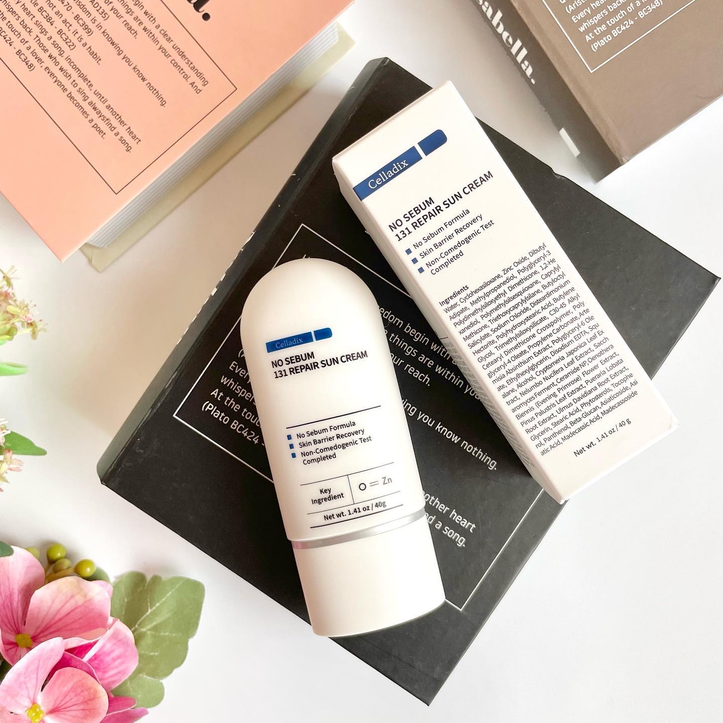 ノーセバム131リペア日焼け止めクリーム/Celladix/日焼け止めクリームを使ったクチコミ（1枚目）