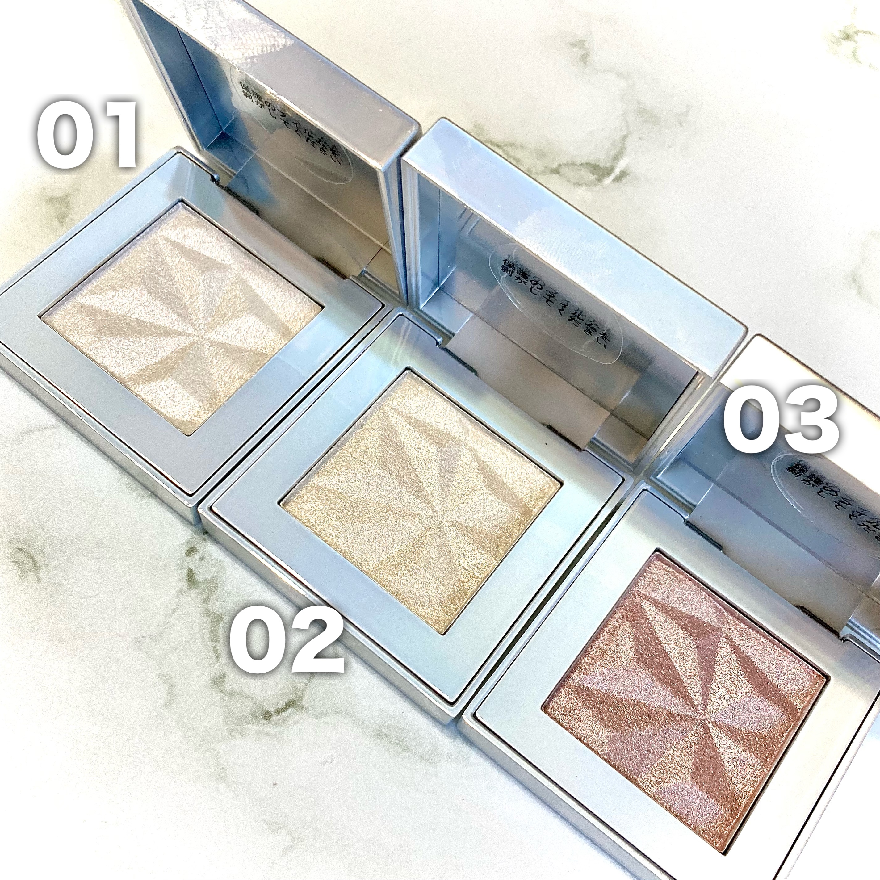 オーロラ ハイライト 02/LionWell（ライオンウェル）/パウダーハイライトを使ったクチコミ（2枚目）