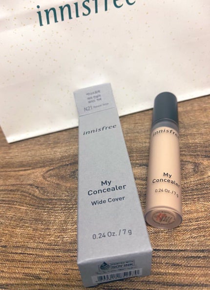 マイコンシーラー ワイド カバー/innisfree/リキッドコンシーラーを使ったクチコミ(1枚目)