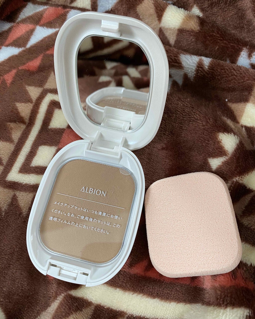 ホワイト パウダレスト/ALBION/パウダーファンデーションを使ったクチコミ(2枚目)